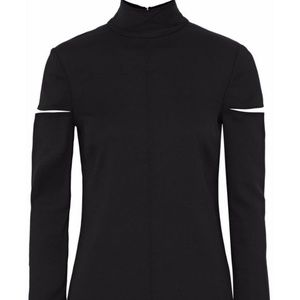 SOLD - Helmut Lang Turtleneck Wool-blend Dress